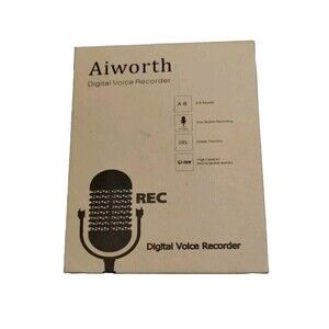 Aiworth Digital Handheld Vo Recorder New‎ Open Box unused untested
